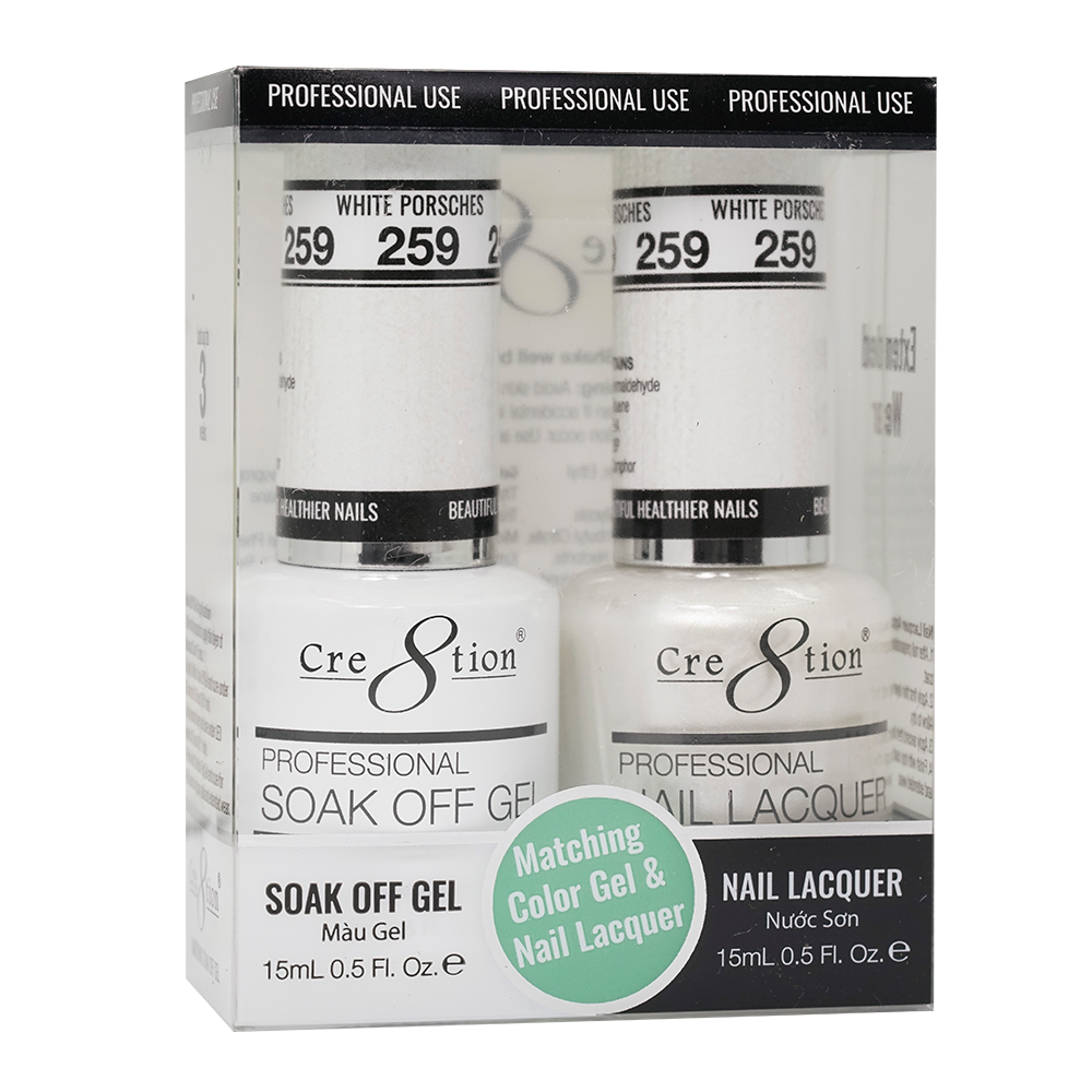 Cre8tion Gel Polish And Nail Lacquer, 259, 0.5oz, 0916-1467