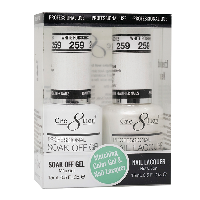 Cre8tion Gel Polish And Nail Lacquer, 259, 0.5oz, 0916-1467