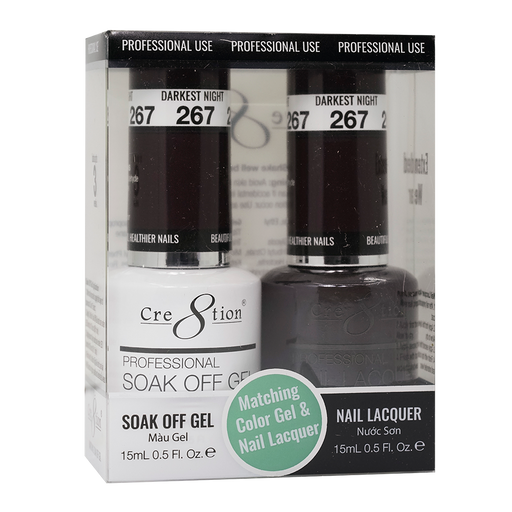 Cre8tion Gel Polish And Nail Lacquer, 267, 0.5oz