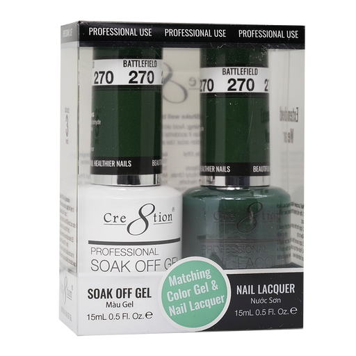 Cre8tion Gel Polish And Nail Lacquer, 270, 0.5oz