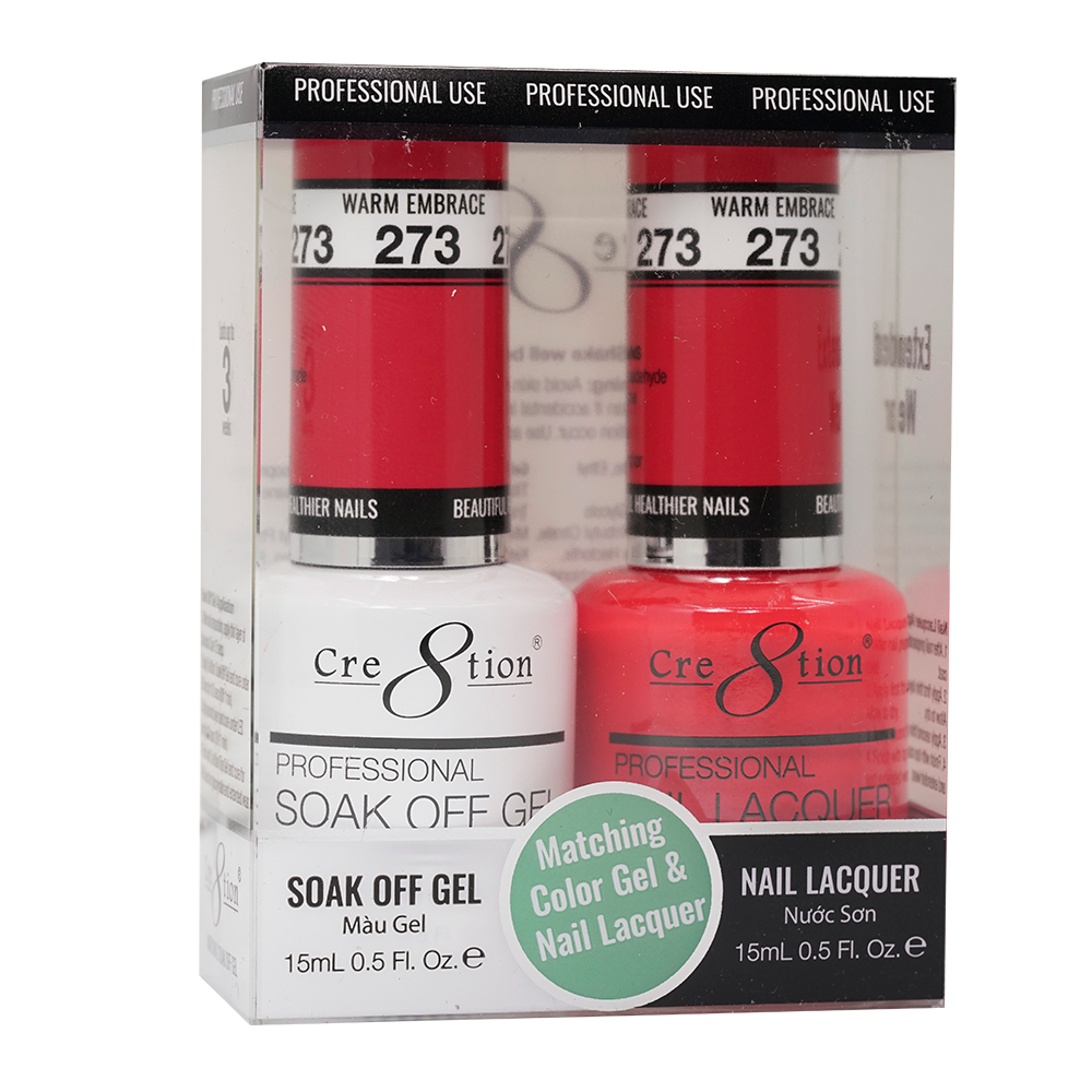 Cre8tion Gel Polish And Nail Lacquer, 273, 0.5oz