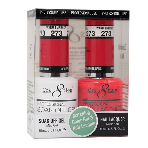Cre8tion Gel Polish And Nail Lacquer, 273, 0.5oz