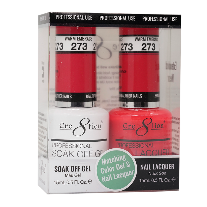 Cre8tion Gel Polish And Nail Lacquer, 273, 0.5oz