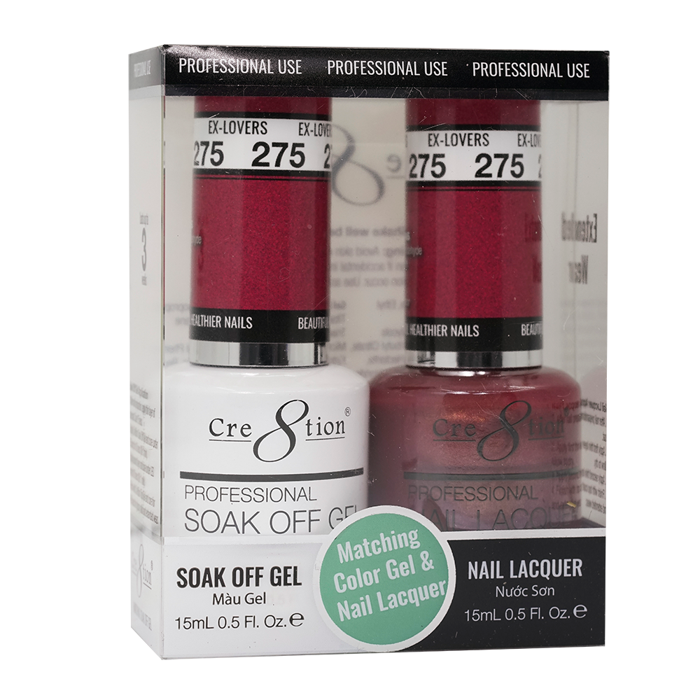 Cre8tion Gel Polish And Nail Lacquer, 275, 0.5oz