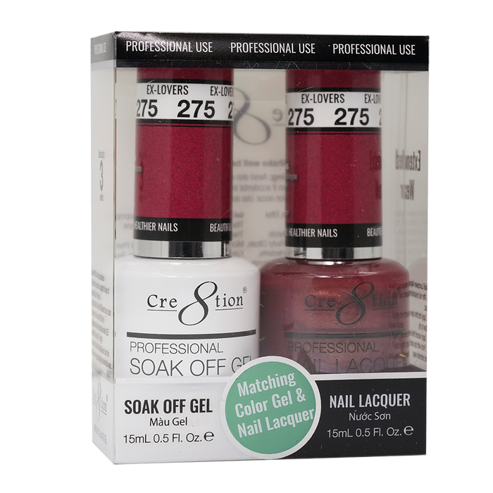 Cre8tion Gel Polish And Nail Lacquer, 275, 0.5oz
