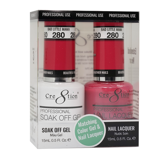 Cre8tion Gel Polish And Nail Lacquer, 280, 0.5oz