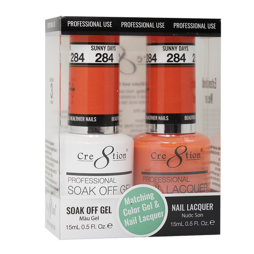 Cre8tion Gel Polish And Nail Lacquer, 284, 0.5oz, 0916-1492