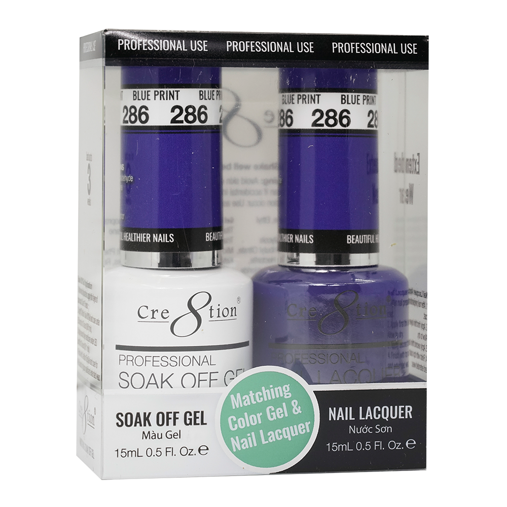 Cre8tion Gel Polish And Nail Lacquer, 286, 0.5oz
