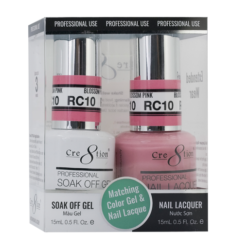 Cre8tion Gel Polish & Nail Lacquer, Rustic Collection, RC10, 0.5oz KK1712