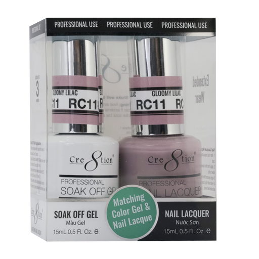 Cre8tion Gel Polish & Nail Lacquer, Rustic Collection, RC11, 0.5oz KK1712