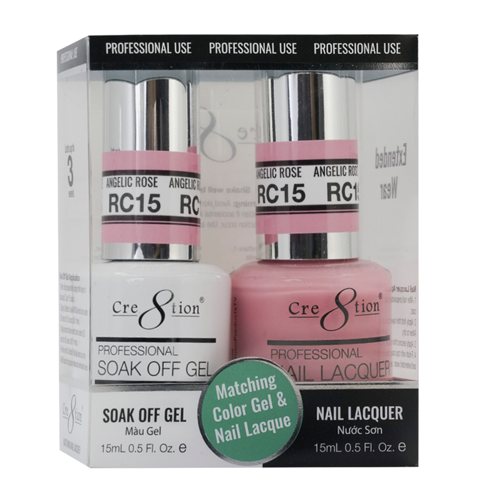 Cre8tion Gel Polish & Nail Lacquer, Rustic Collection, RC15, 0.5oz KK1712