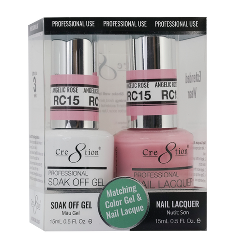Cre8tion Gel Polish & Nail Lacquer, Rustic Collection, RC15, 0.5oz KK1712