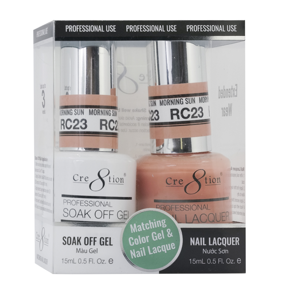 Cre8tion Gel Polish & Nail Lacquer, Rustic Collection, RC23, 0.5oz KK1712