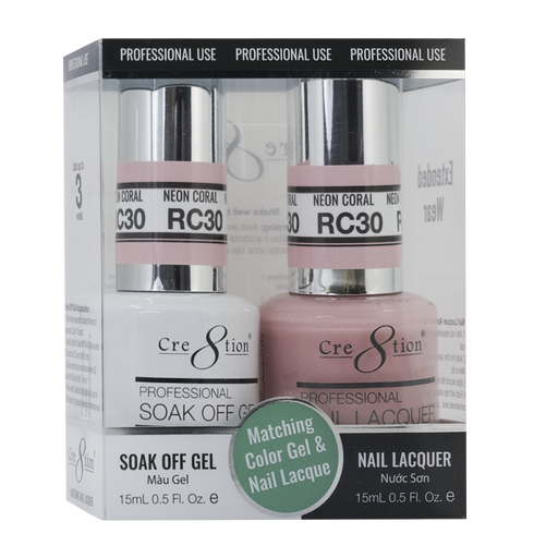 Cre8tion Gel Polish & Nail Lacquer, Rustic Collection, RC30, 0.5oz KK1712