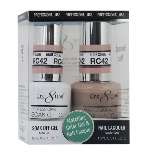 Cre8tion Gel Polish & Nail Lacquer, Rustic Collection, RC42, 0.5oz KK1712