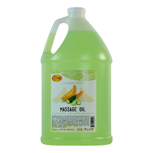 SpaRedi Massage Oil, Cucumber & Melon, 1Gal, 09350 OK0325MD