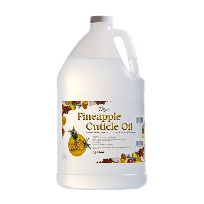 Be Beauty Spa Collection, Cuticle Oil, CCUT002G1, Clear, Pineapple, 1Gallon KK0511