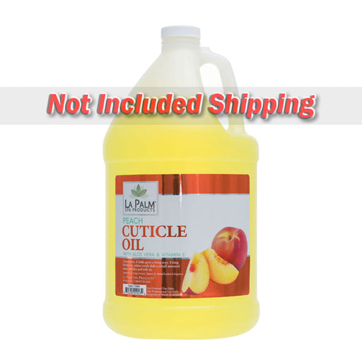 La Palm, Organic Cuticle Oil, Peach, 1Gal  KK
