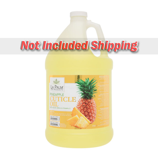La Palm, Organic Cuticle Oil, Pineapple, 1Gal KK