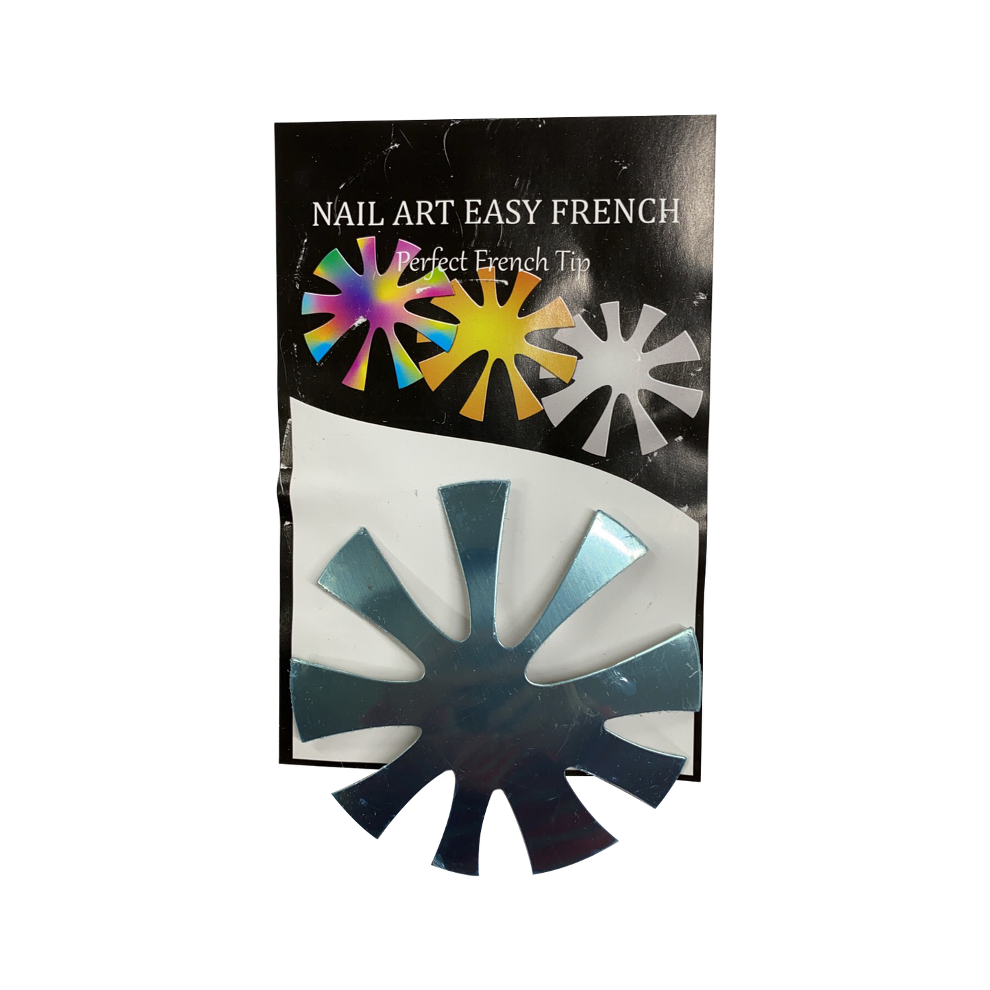 Airtouch Nail Art Easy French Tip Cutter, SILVER