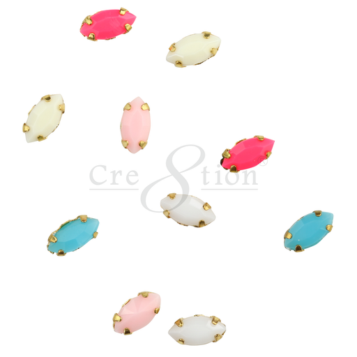 Cre8tion Nail Art Charms, Pink, D09