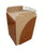 SPA Pedi Cart, Almond/Cappuccino, D-100PUAC (NOT Included Shipping Charge)