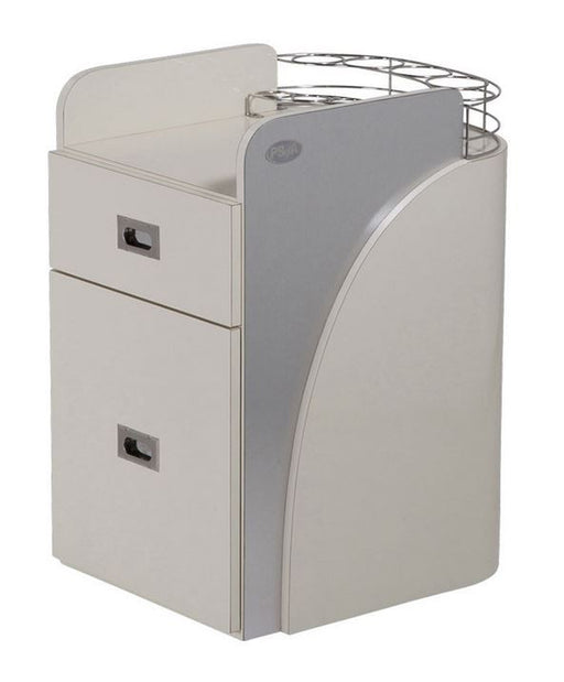 SPA Pedi Cart, Beige/Aluminum, D-100BA (NOT Included Shipping Charge)