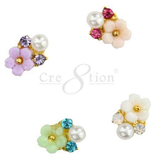 Cre8tion Nail Art Charms, Pink, D13