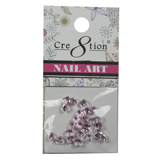 Cre8tion Nail Art Charms, Pink, D15