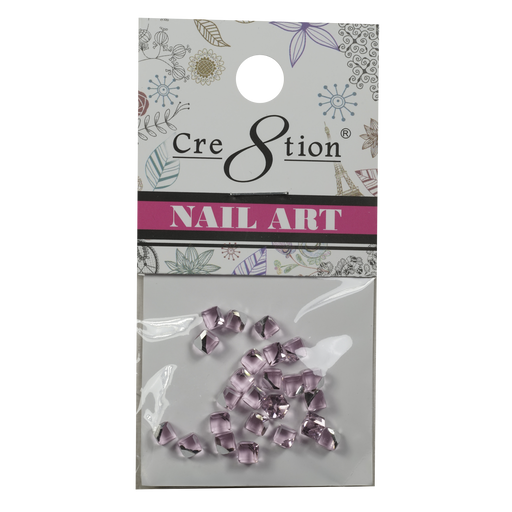 Cre8tion Nail Art Charms, Pink, D15