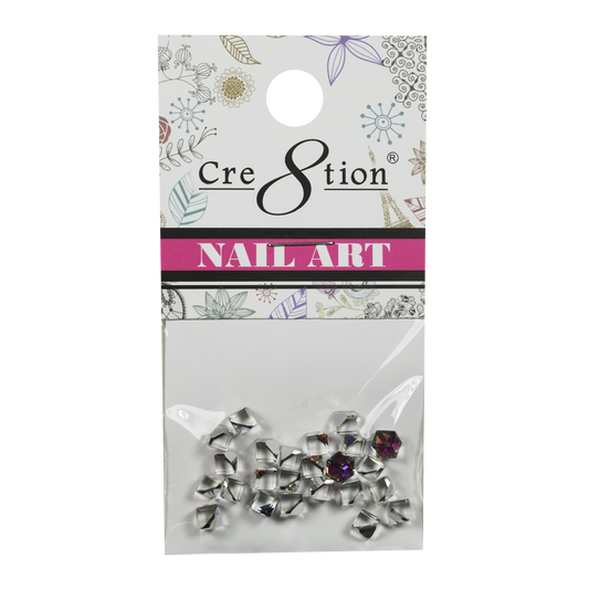 Cre8tion Nail Art Charms, Pink, D16