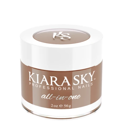 Kiara Sky Acrylic/Dipping Powder, All-In-One Collection, D5022, Brownie Points, 2oz OK1003VD