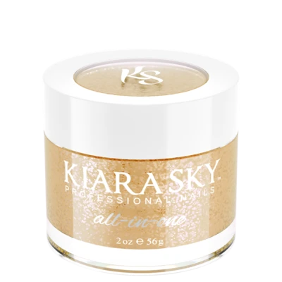 Kiara Sky Acrylic/Dipping Powder, All-In-One Collection, D5025, Champagne Toast, 2oz OK1003VD