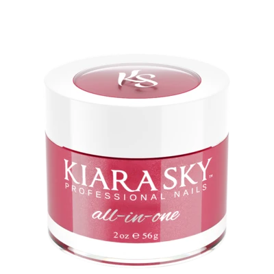 Kiara Sky Acrylic/Dipping Powder, All-In-One Collection, D5029, Frosted Wine, 2oz OK1003VD