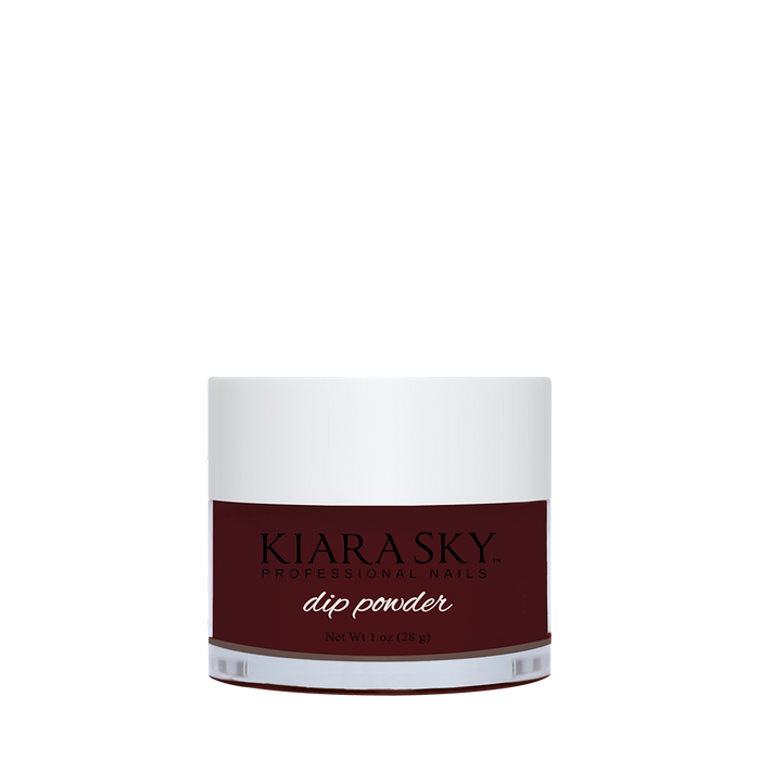 Kiara Sky Dipping Powder, D545, Riyalistic Maroon, 1oz MH1005
