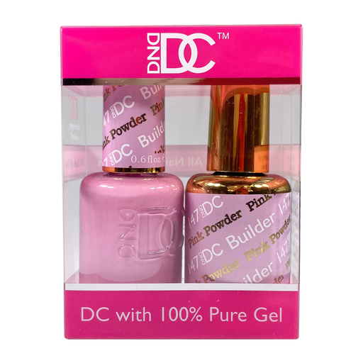 DC Nail Lacquer And Gel Polish, Creamy Collection, DC 147, Pink Powder, 0.6oz MY0926