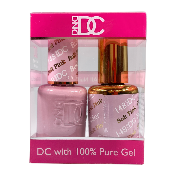 DC Nail Lacquer And Gel Polish, Creamy Collection, DC 148, Soft Pink, 0.6oz MY0926