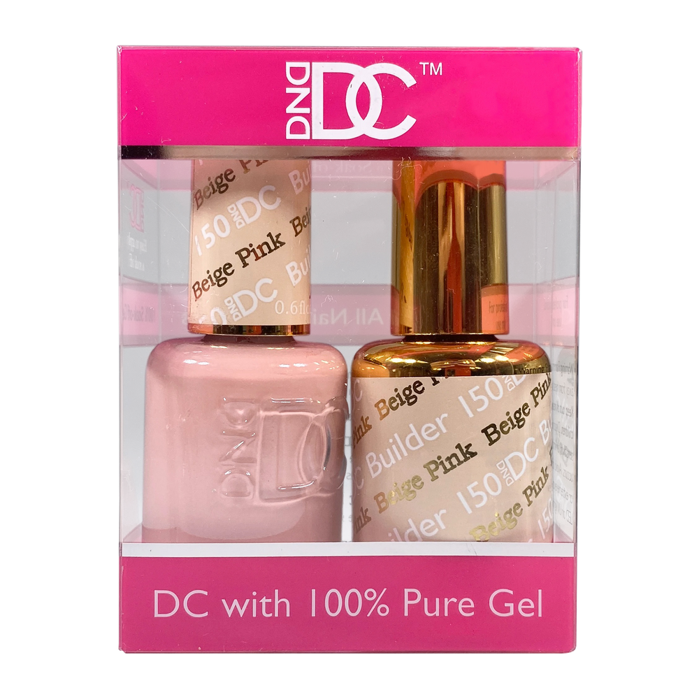 DC Nail Lacquer And Gel Polish, Creamy Collection, DC 150, Beige Pink, 0.6oz MY0926