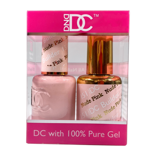 DC Nail Lacquer And Gel Polish, Creamy Collection, DC 151, Nude Pink, 0.6oz MY0926