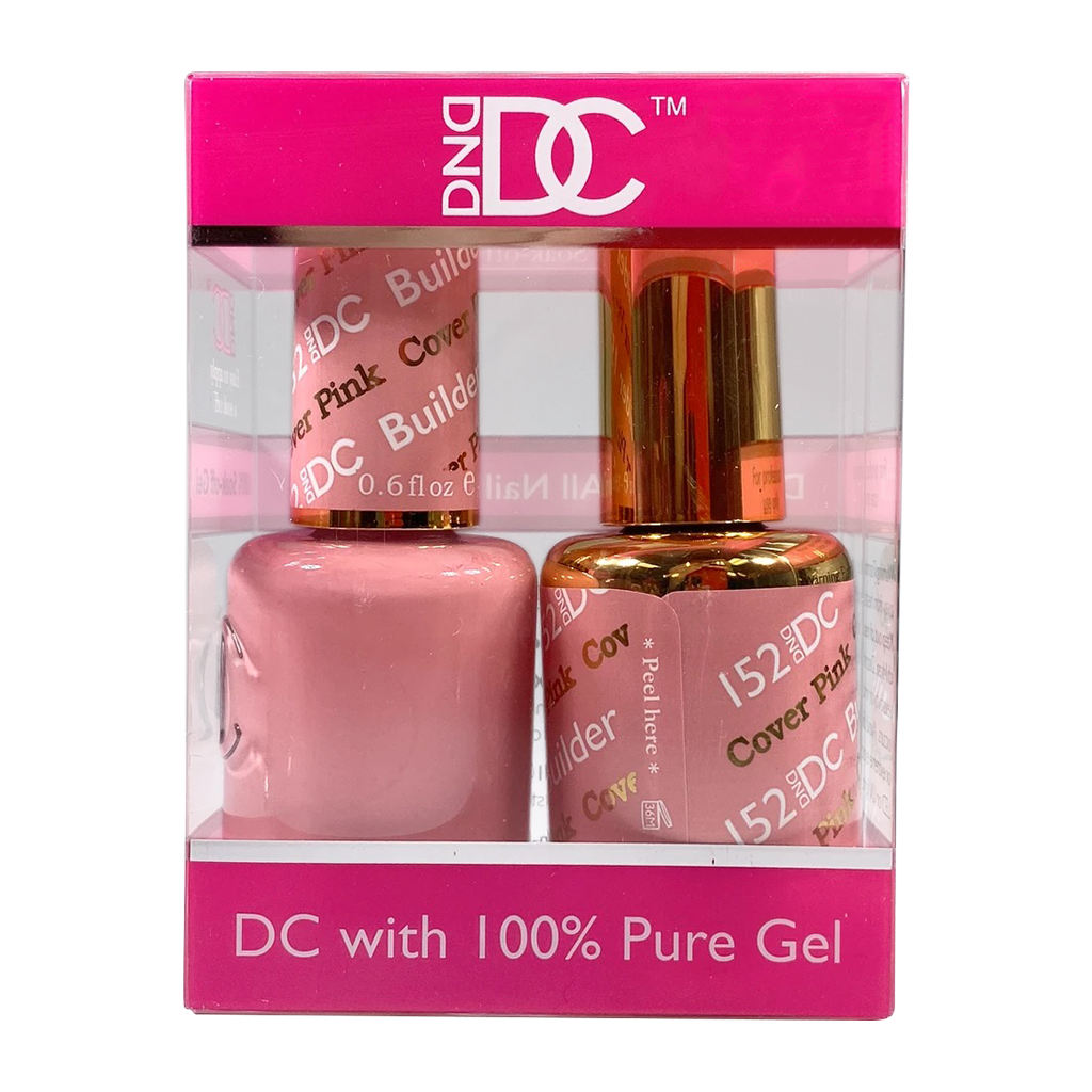 DC Nail Lacquer And Gel Polish, Creamy Collection, DC 152, Cover Pink, 0.6oz MY0926