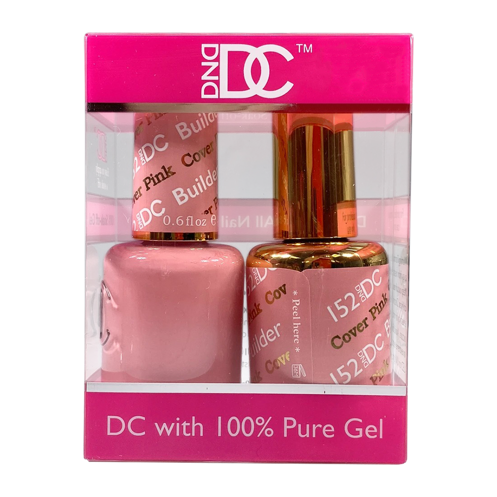 DC Nail Lacquer And Gel Polish, Creamy Collection, DC 152, Cover Pink, 0.6oz MY0926