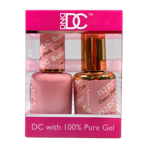 DC Nail Lacquer And Gel Polish, Creamy Collection, DC 152, Cover Pink, 0.6oz MY0926