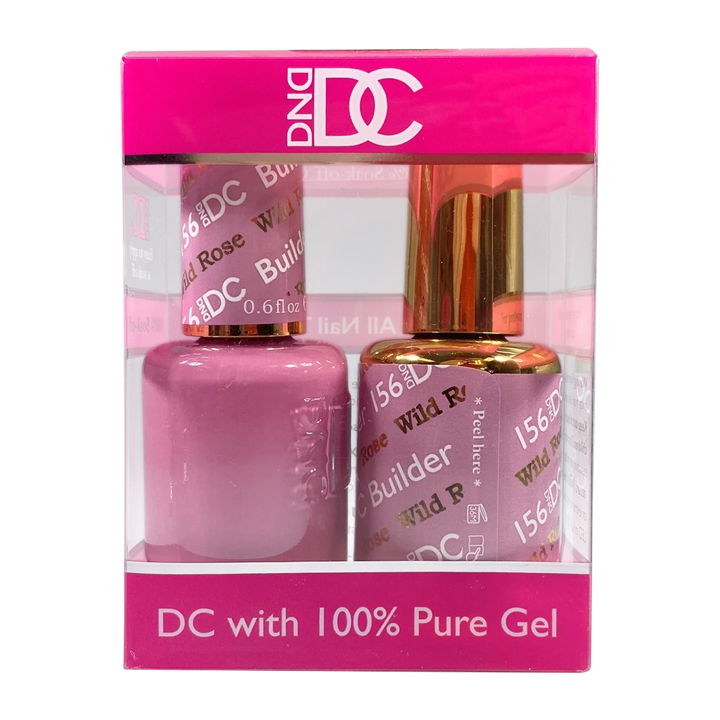 DC Nail Lacquer And Gel Polish, Creamy Collection, DC 156, Wild Rose, 0.6oz MY0926