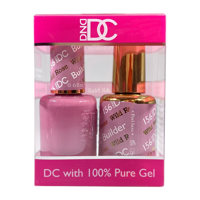 DC Nail Lacquer And Gel Polish, Creamy Collection, DC 156, Wild Rose, 0.6oz MY0926