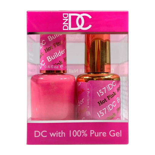 DC Nail Lacquer And Gel Polish, Creamy Collection, DC 157, Hot Pink, 0.6oz MY0926