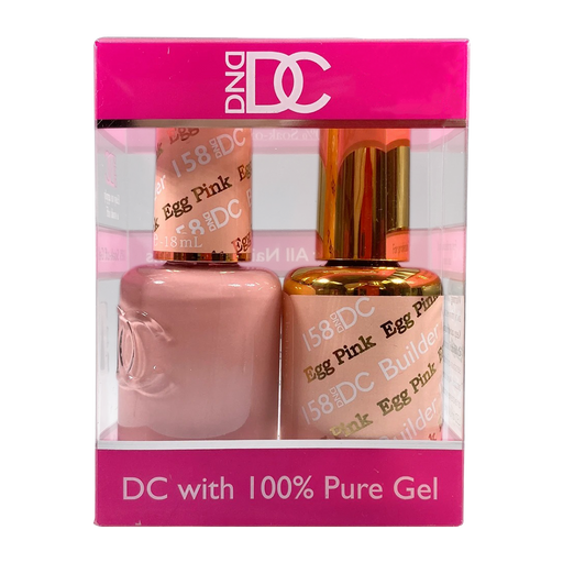 DC Nail Lacquer And Gel Polish, Creamy Collection, DC 158, Egg Pink, 0.6oz MY0926