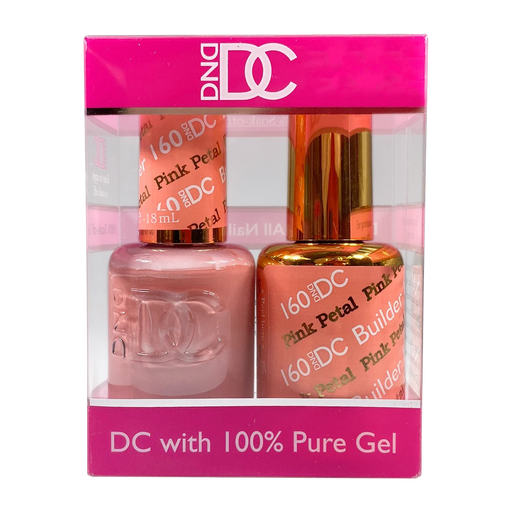 DC Nail Lacquer And Gel Polish, Creamy Collection, DC 160, Pink Petal, 0.6oz MY0926