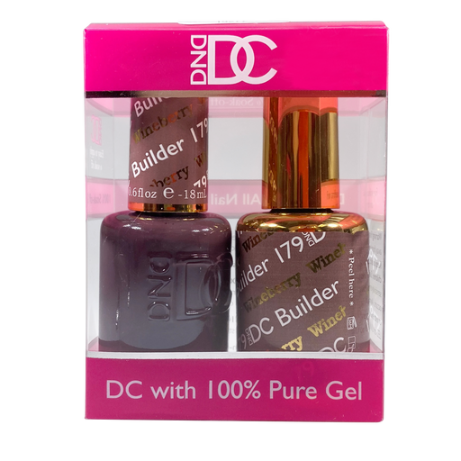 DC Nail Lacquer And Gel Polish, Creamy Collection, DC 179, Wineberry, 0.6oz MY0926