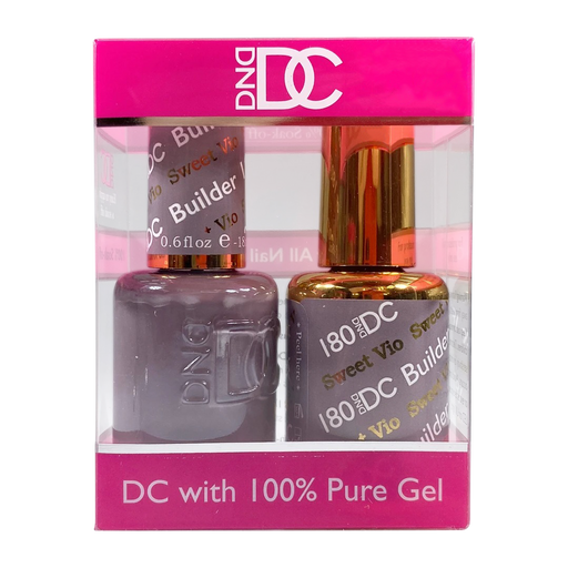 DC Nail Lacquer And Gel Polish, Creamy Collection, DC 180, Sweet Vio, 0.6oz MY0926