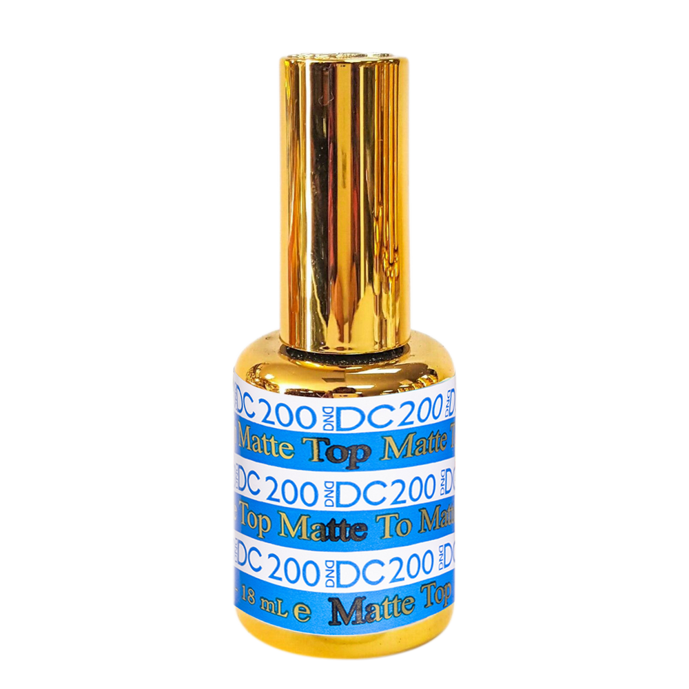 DC Matte Top Gel, 200, 0.6oz (Packing: 120 pcs/case)